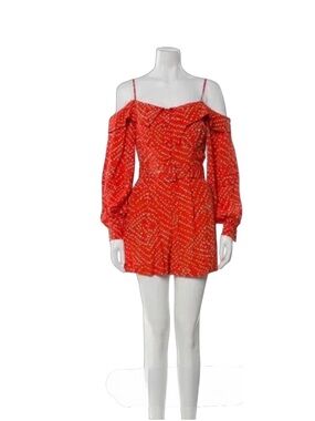 DVF polkadot romper